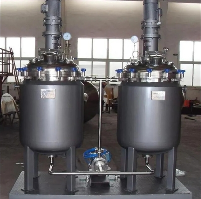 Reattore metallico Biofarmacia certificata ISO