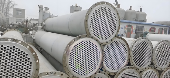 Scambiatore di calore di guscio e tubo personalizzato secondo gli standard A2 ISO ASME
